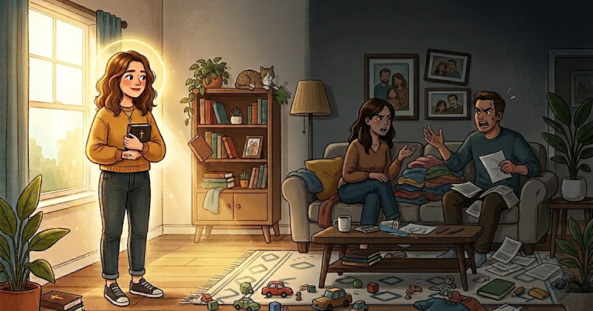 Vivir la fe cristiana en una familia no creyente