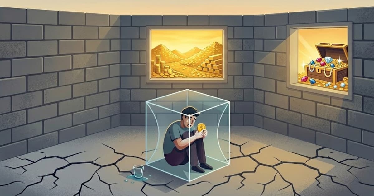 Mentalidad de escasez: cuando "no hay" se convierte en una creencia espiritual