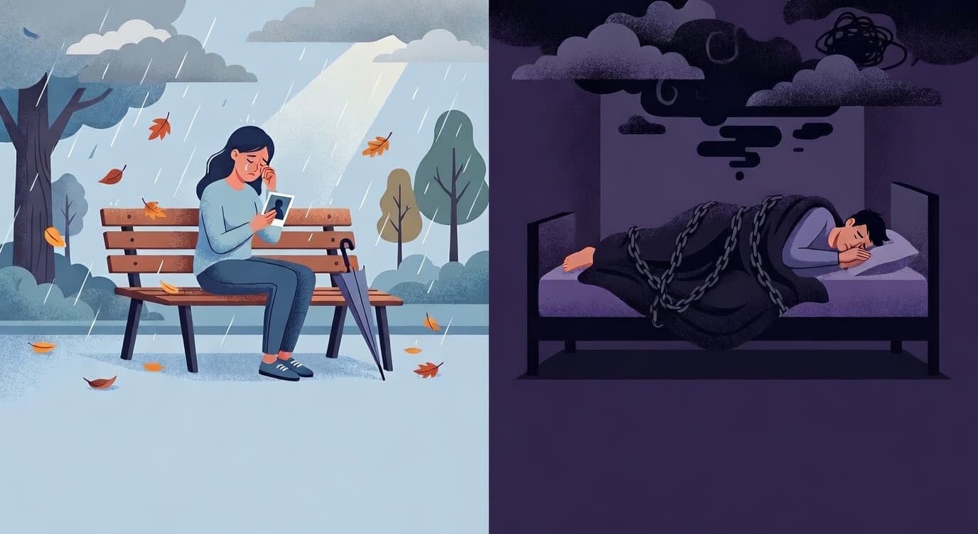 Tristeza vs. Depresión clínica: ¿Cómo saber la diferencia?